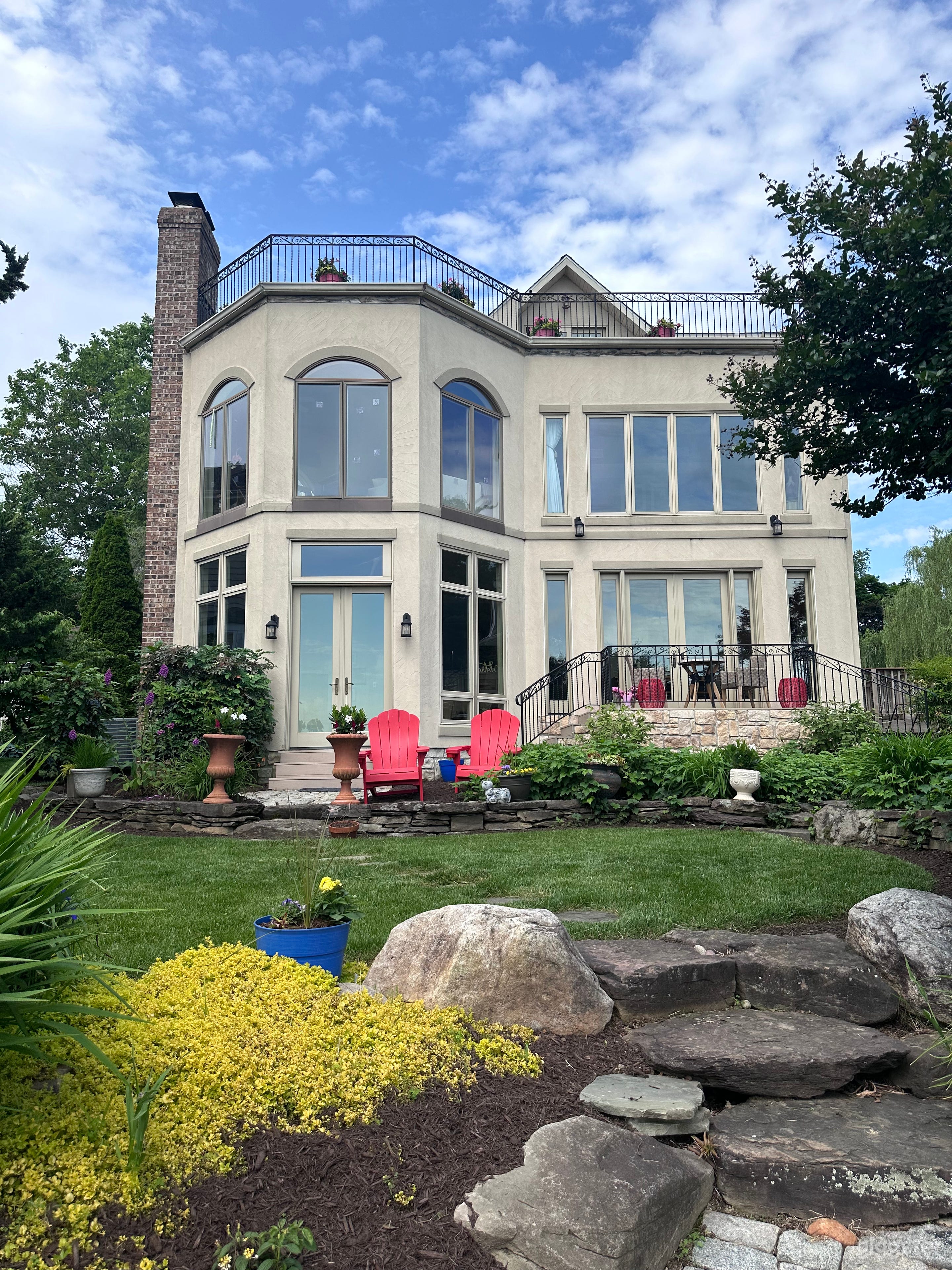 Panoramic Waterfront Views-Tuscan-Style Villa Photo 3