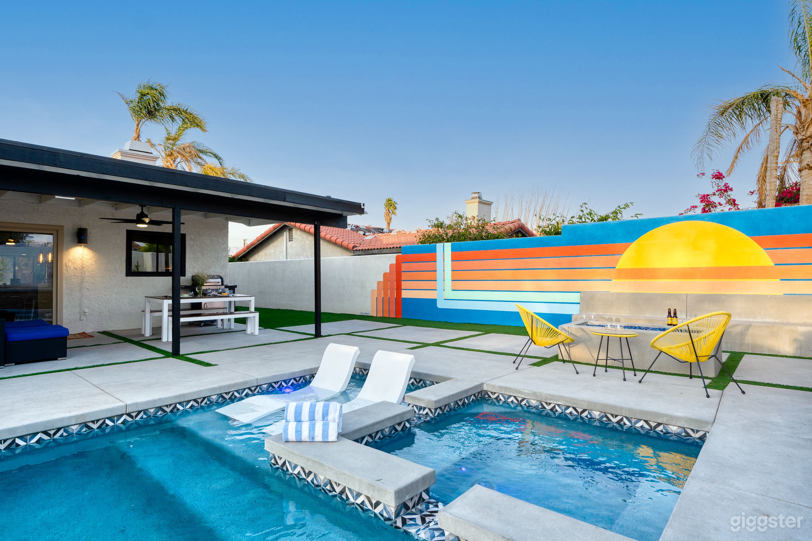 Modern Spanish Home with Pool / Spa & Fire Pit Photo 2