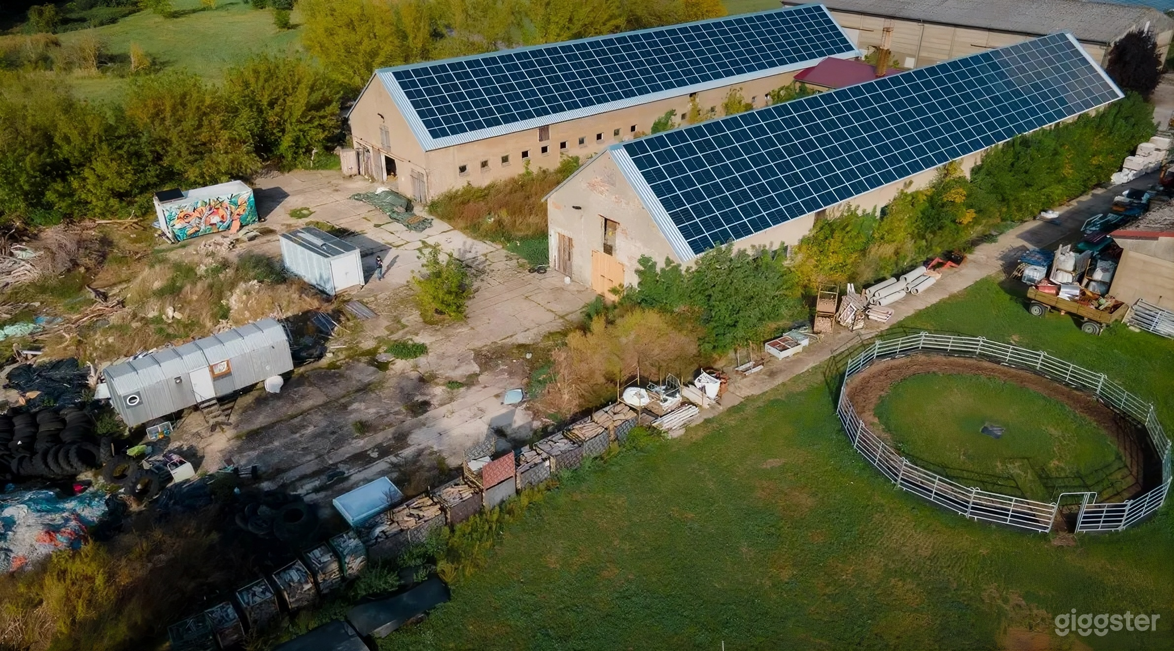 Converted barn cultural center with stage and open spaces Photo 1