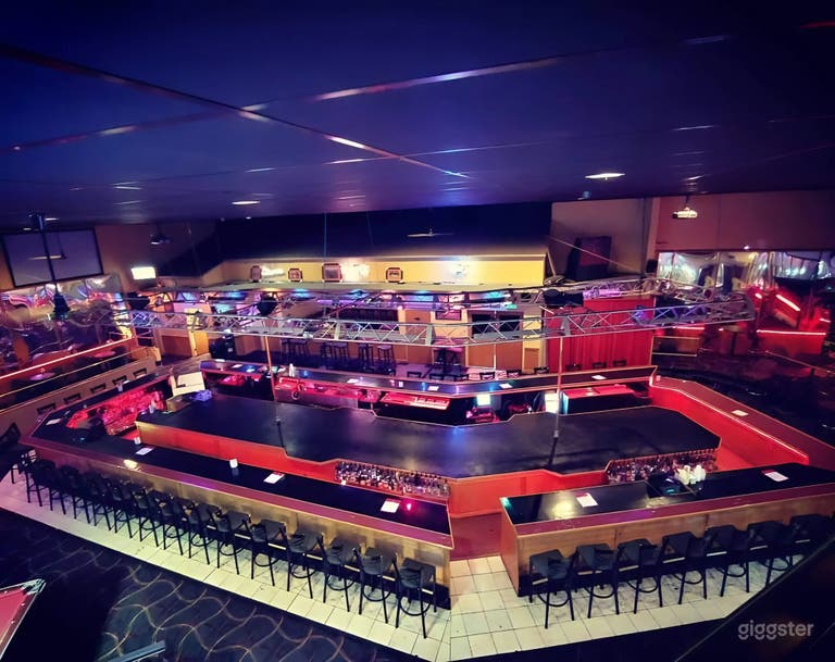   Exotic Dance Club with Multiple Stages and VIP Lounges 