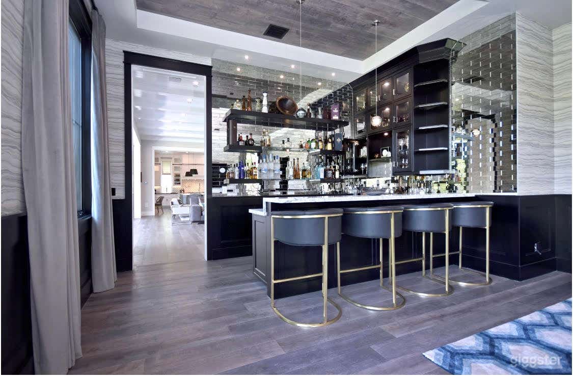 Modern Cape Cod with Basketball Court Photo 4