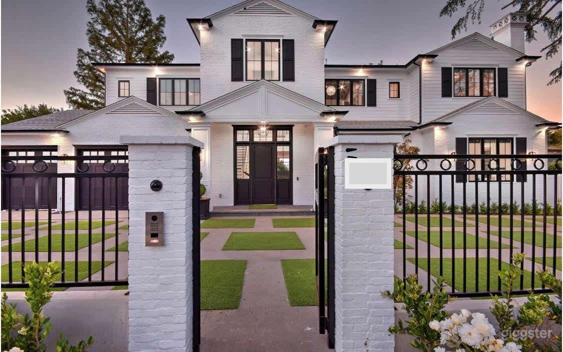 Modern Cape Cod with Basketball Court Photo 1