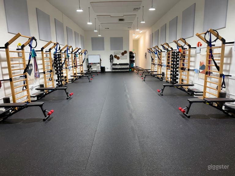  Bright, Modern Boutique Fitness Studio w/Open Training Floor 