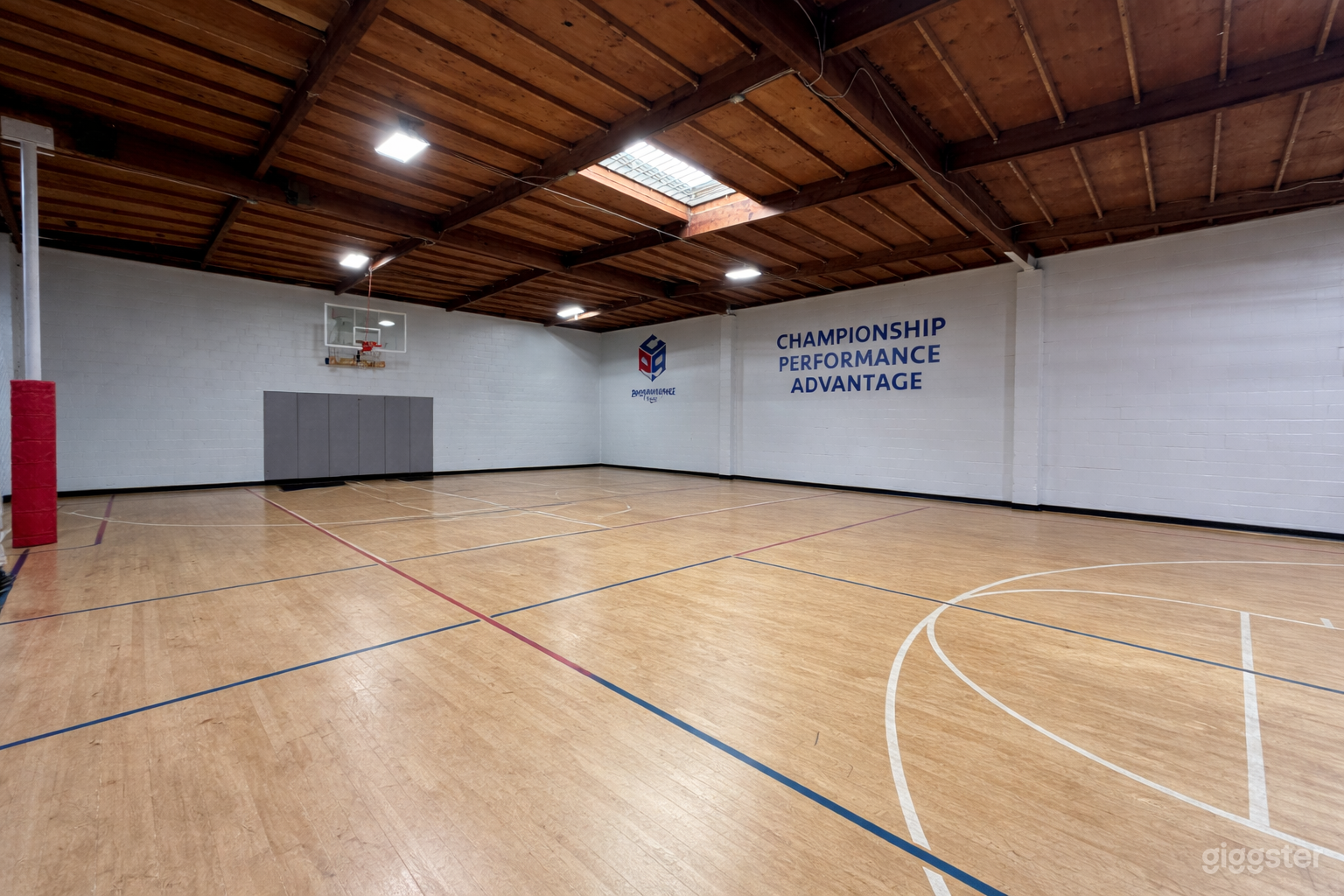Modern Indoor Gym/Basketball/Volleyball Court Photo 1
