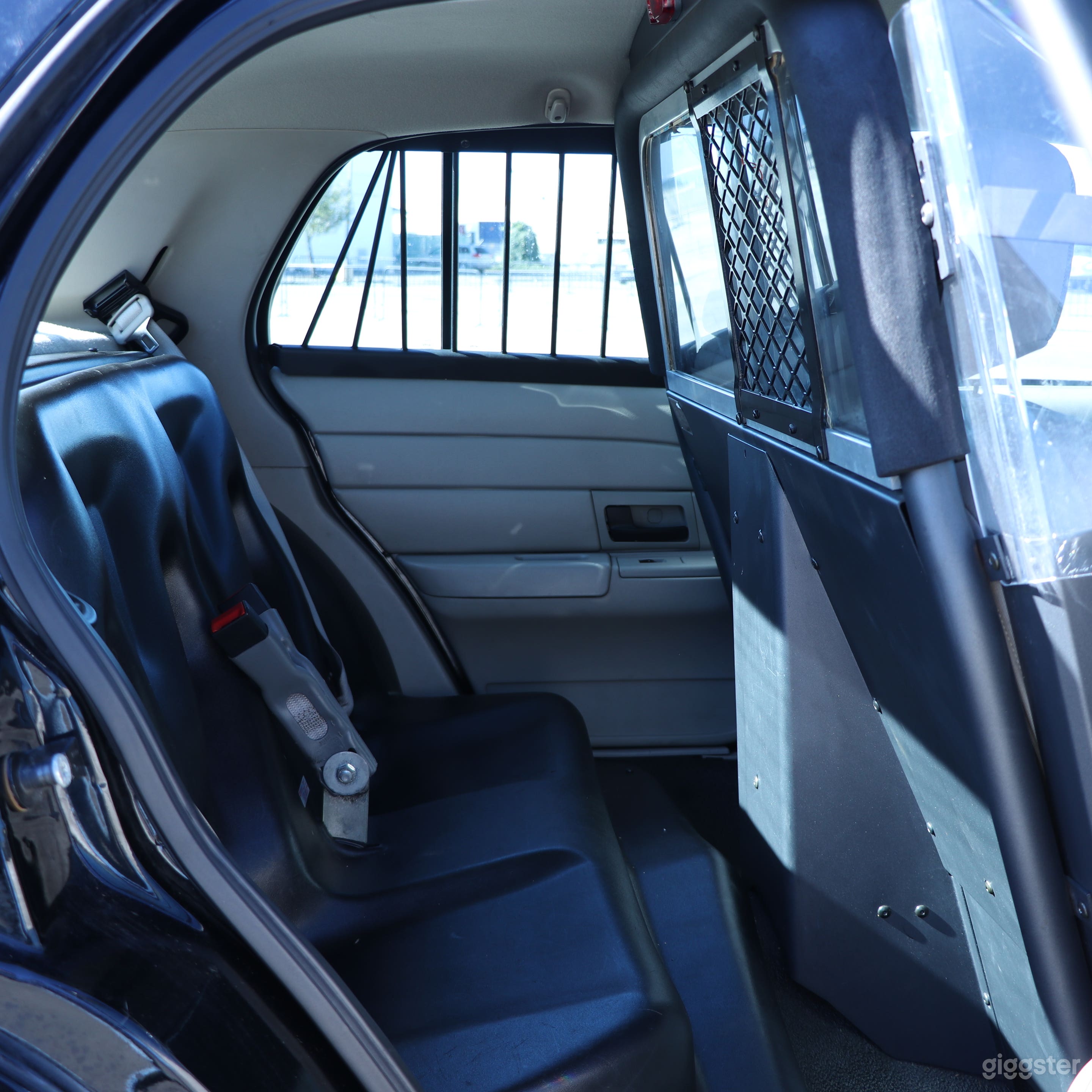 Police Car with Lights, Cop Cage &amp; Megahorn Photo 4