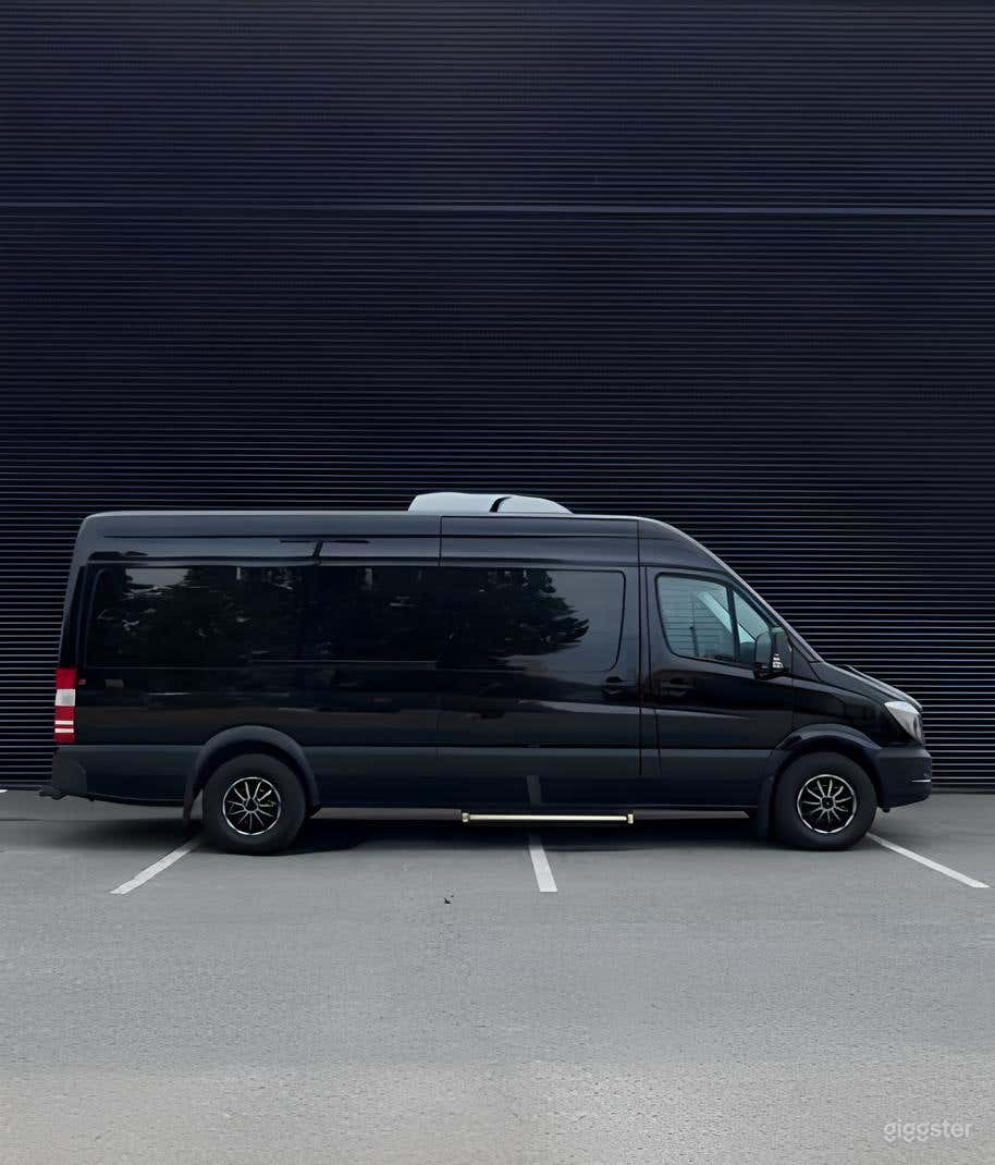 Executive Mercedes Sprinter with White Seats Photo 1