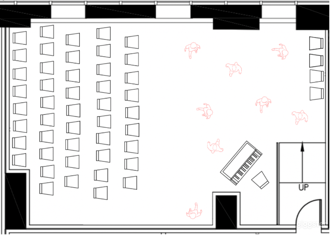 Floorplan-11J with 46 seats