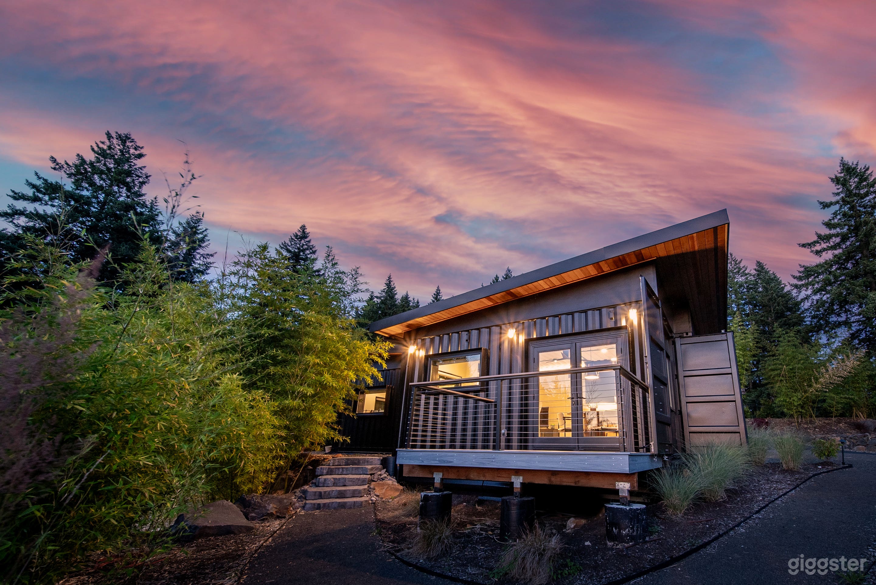 Luxe Shipping Container Space with Beautiful Views Photo 2