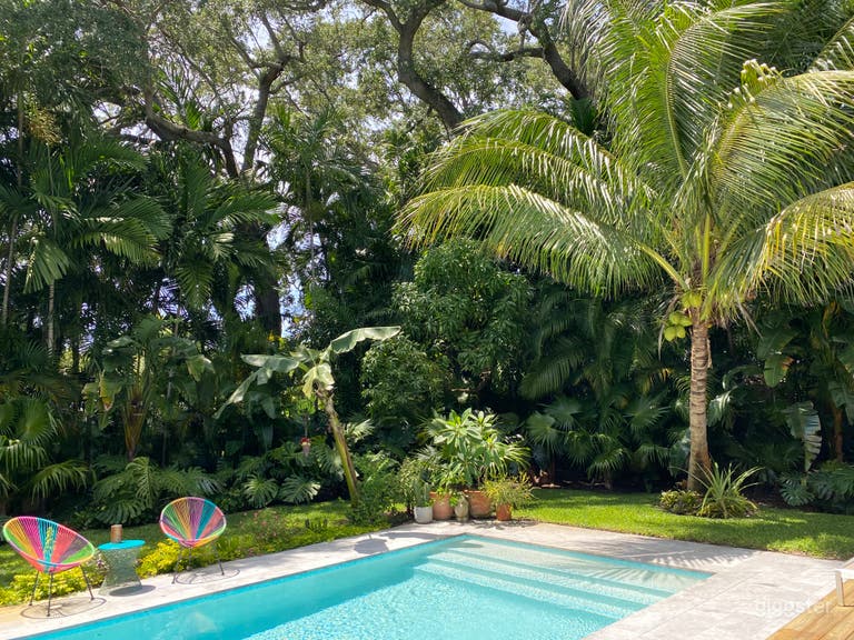  Miami Tropical Pool and Garden Oasis 