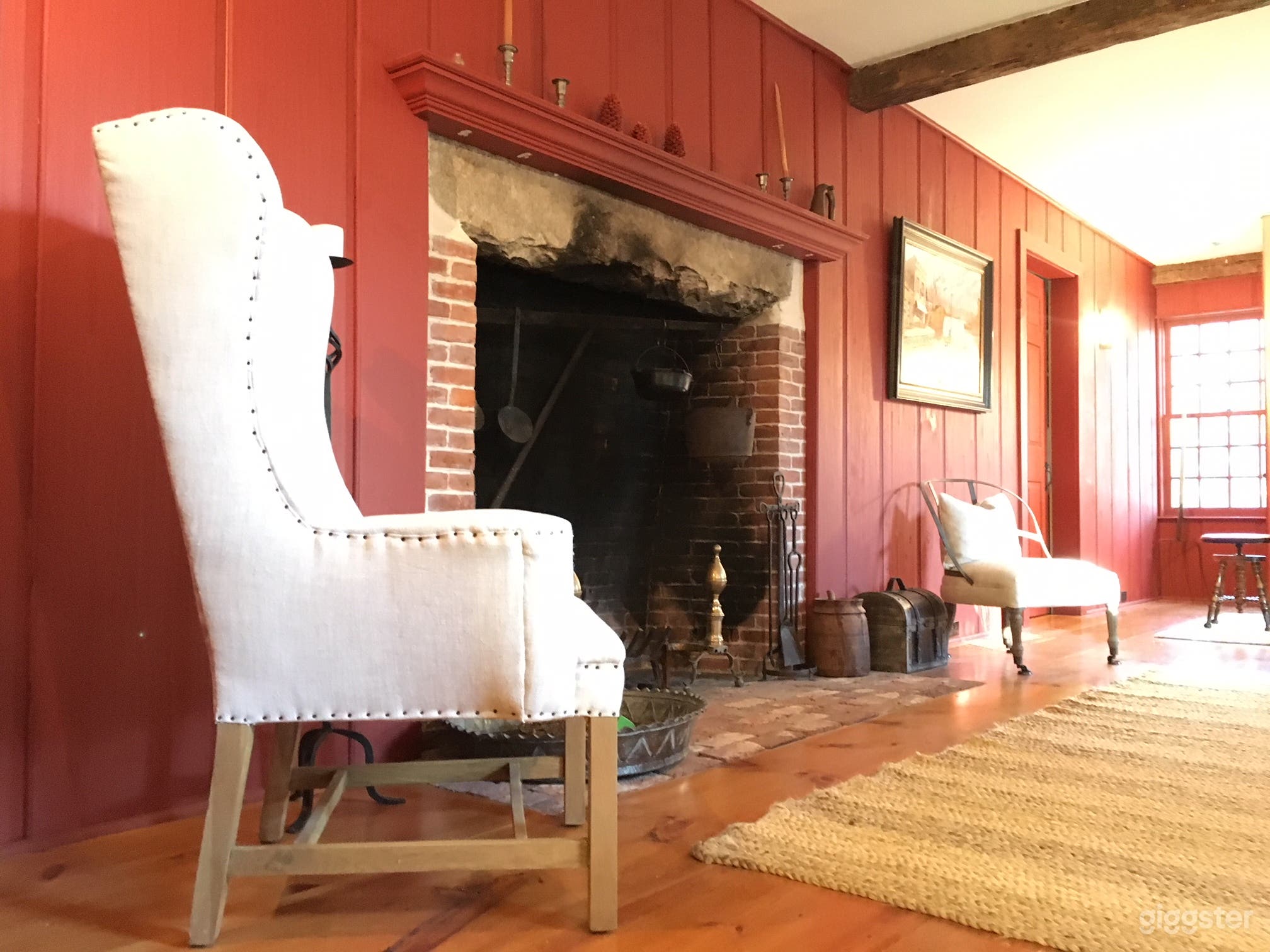 5 feet high master fire place