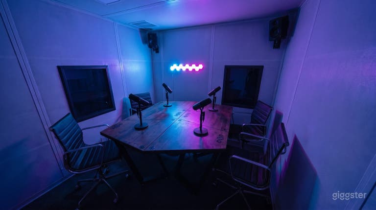  Studio Moderno per Podcast e Suono a Pasadena 
