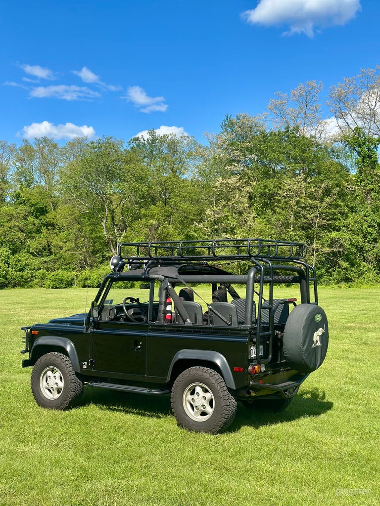  Coche de Imagen para Sesión de Fotos Land Rover Defender 90 1997 