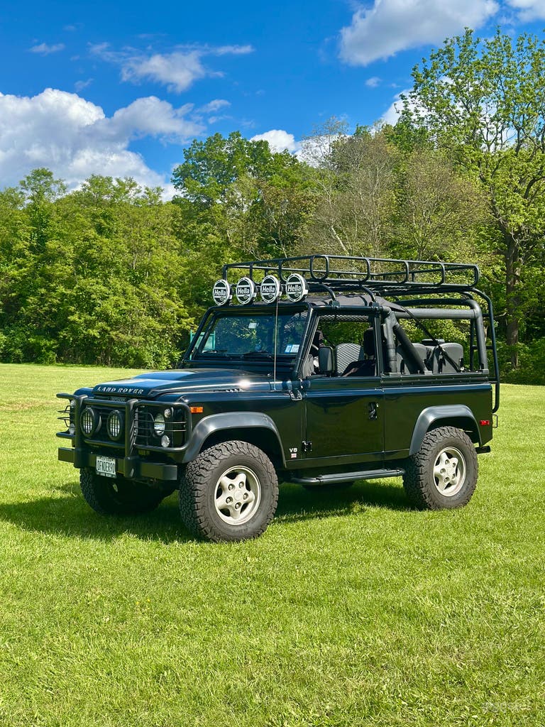  Coche de Imagen para Sesión de Fotos Land Rover Defender 90 1997 