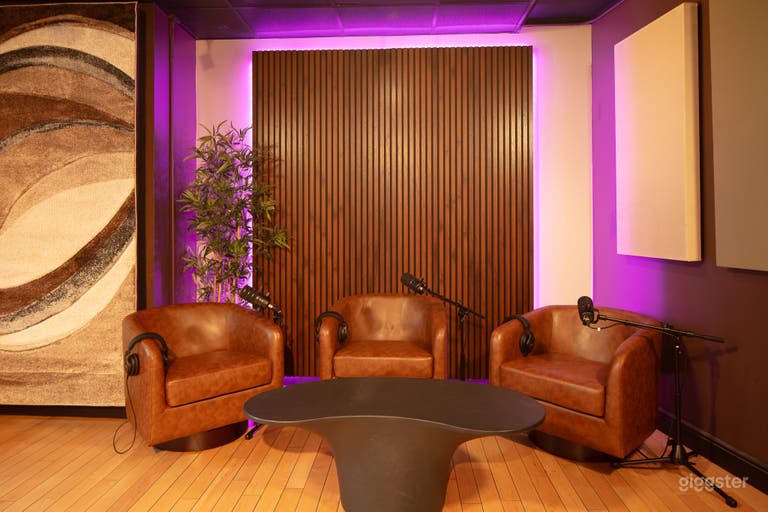 Podcast Space at Legendary Midtown Recording Studio 