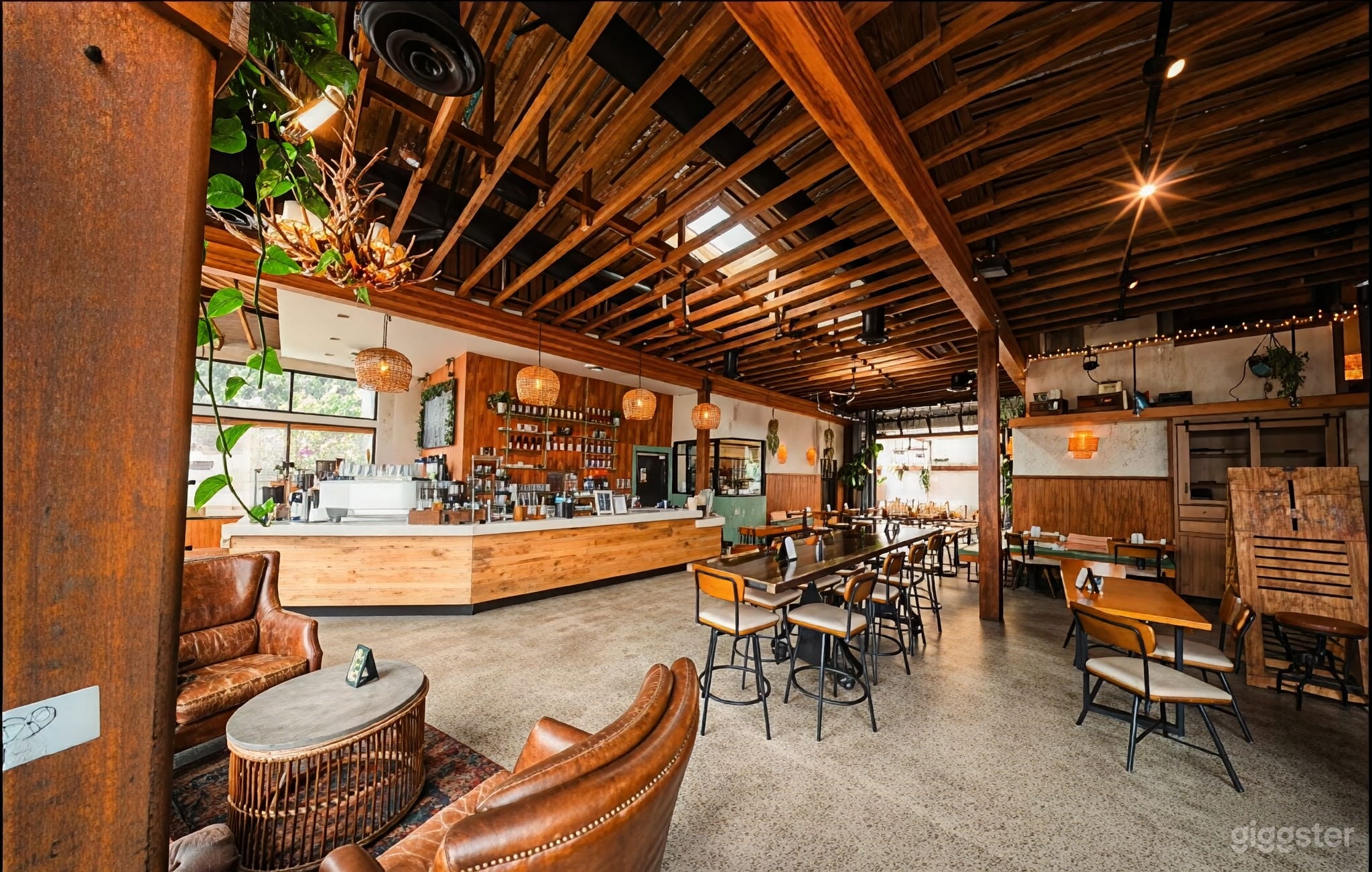 Bohemian Café & Patio with Industrial Character Photo 2