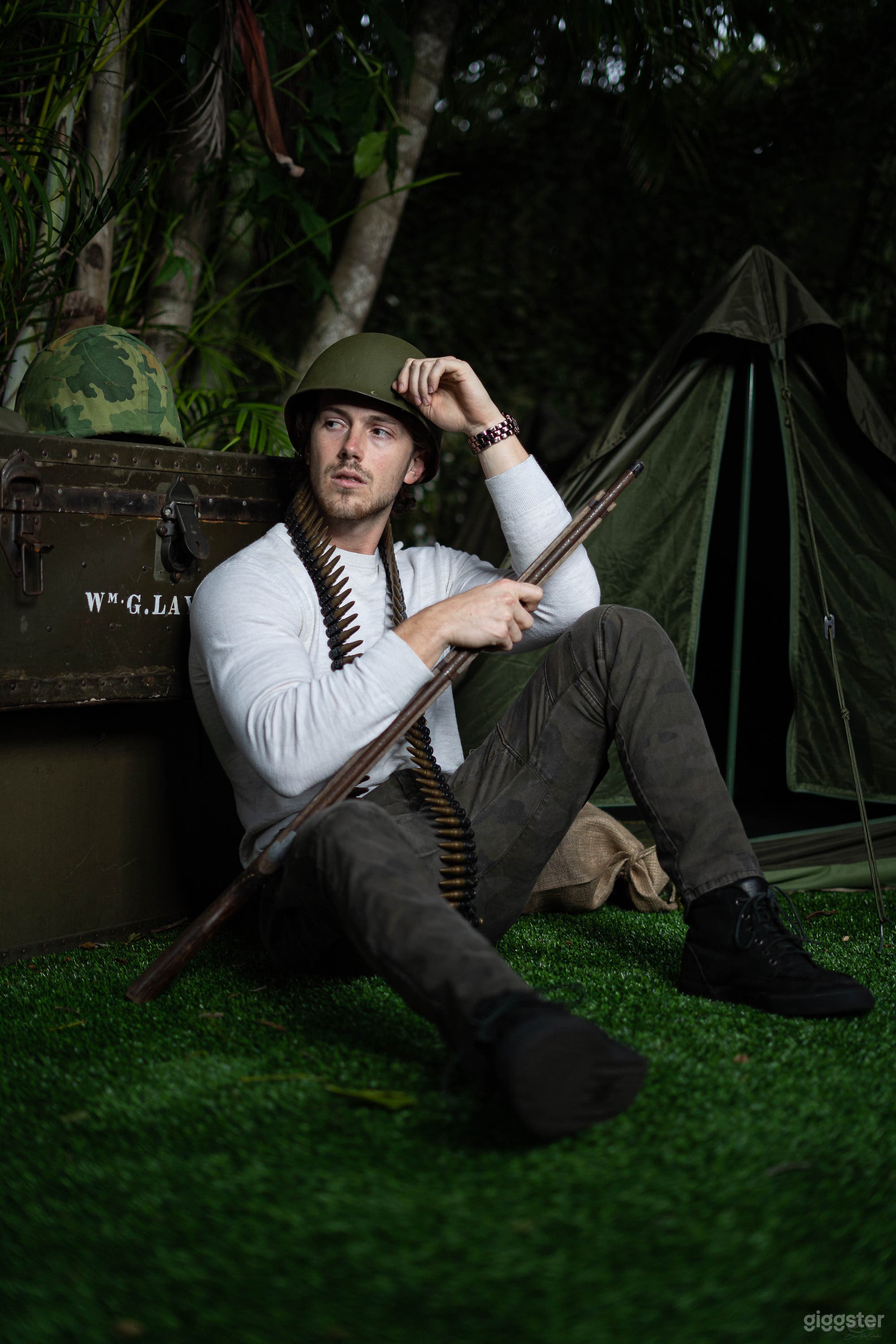 The outdoor space has over 30 areas and backdrops that have been built out to do incredible photoshoots as well as video shoots. 