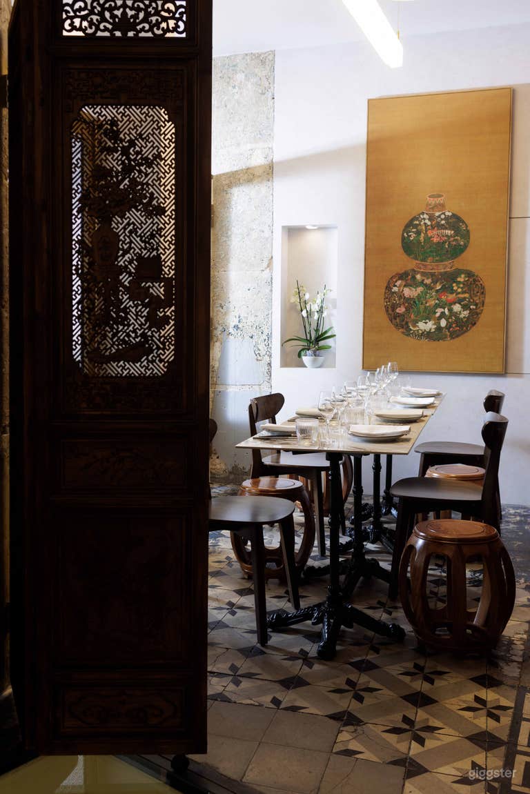  Chinesisches Neo-Bistrot, Mischung aus französischer & chinesischer Atmosphäre 