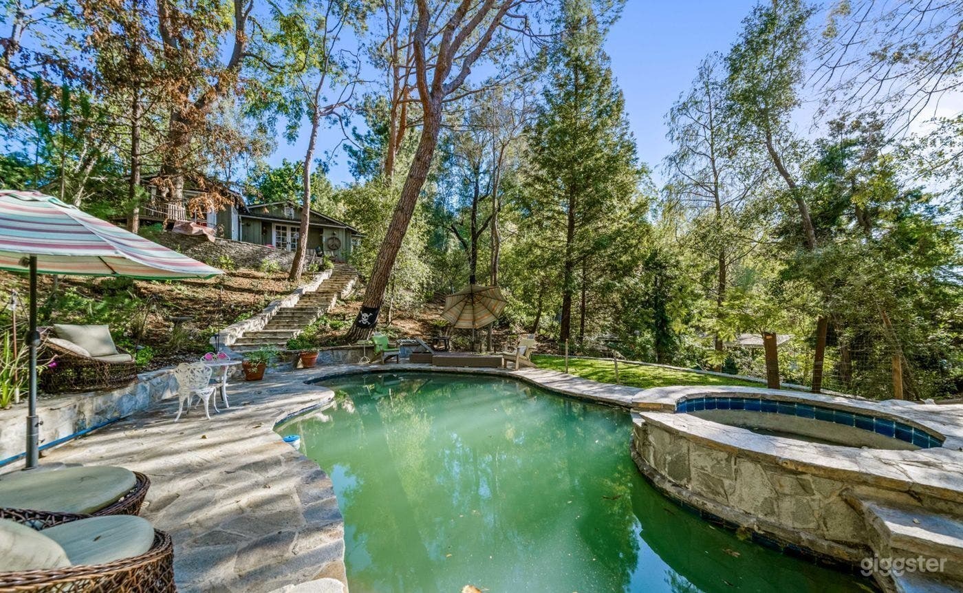 RUSTIC CABIN OASIS IN LA'S MULHOLLAND DRIVE/POOL Photo 3