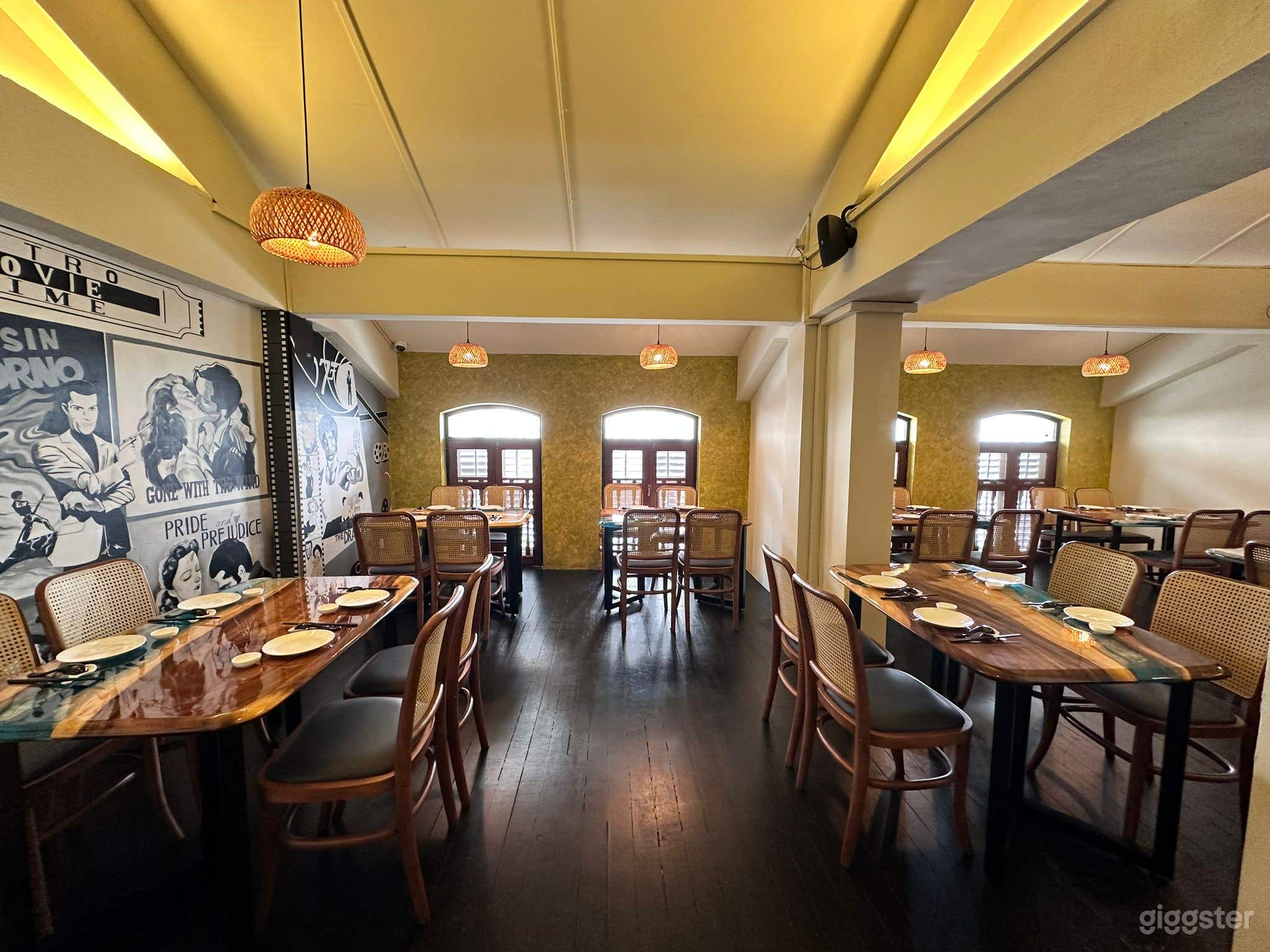 Cinematic Vegan Restaurant Venue Photo 1