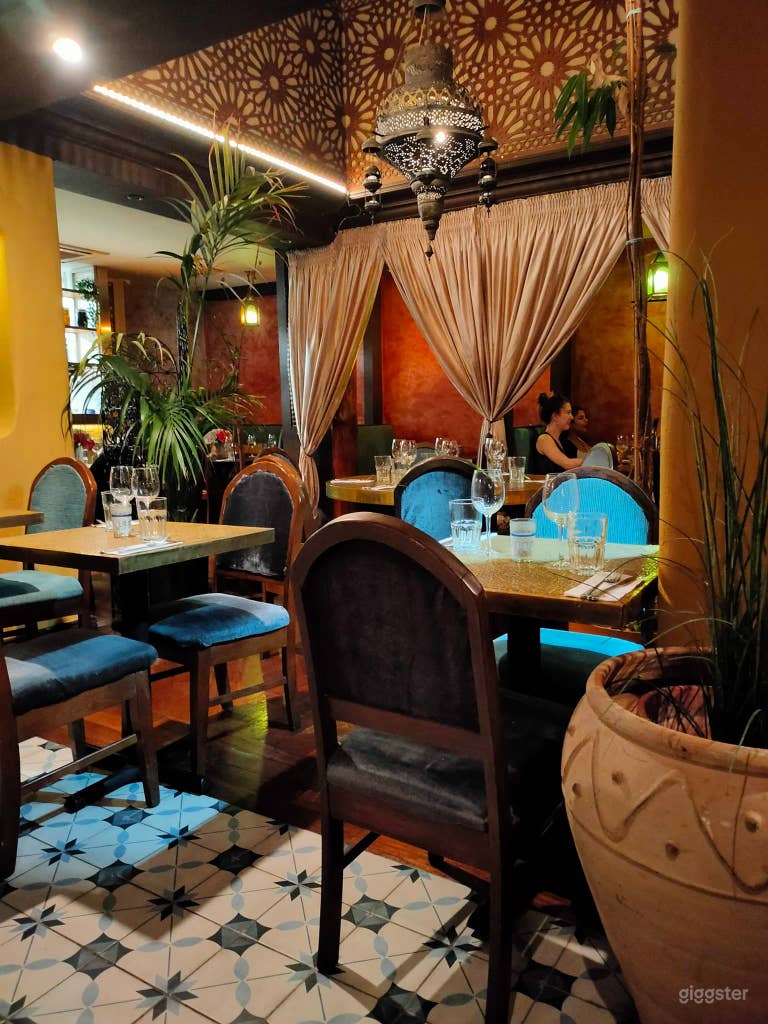  Exotic Restaurant w/ North Africa Vibe 
