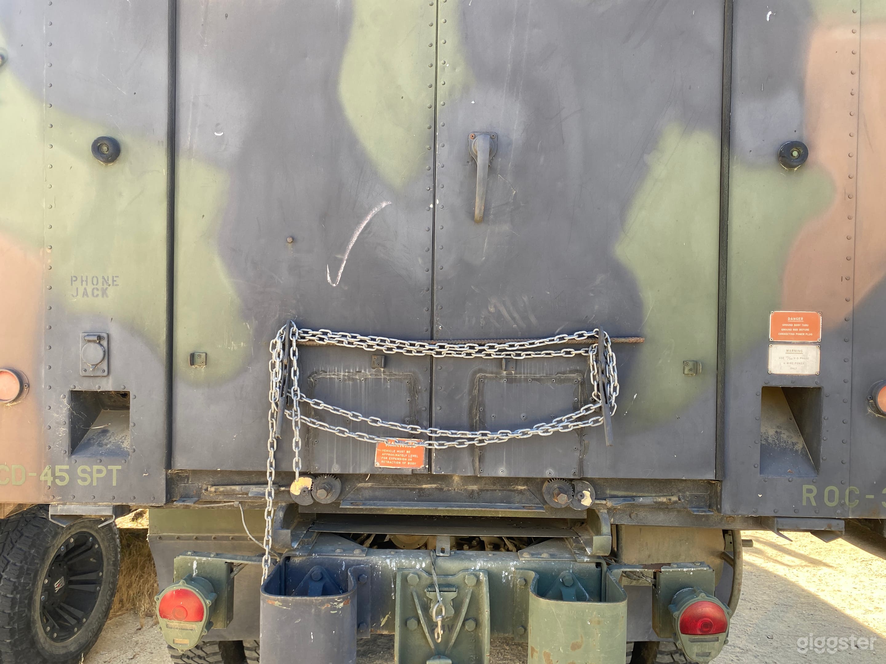 Military Truck on Rugged High Desert Ranch Photo 4