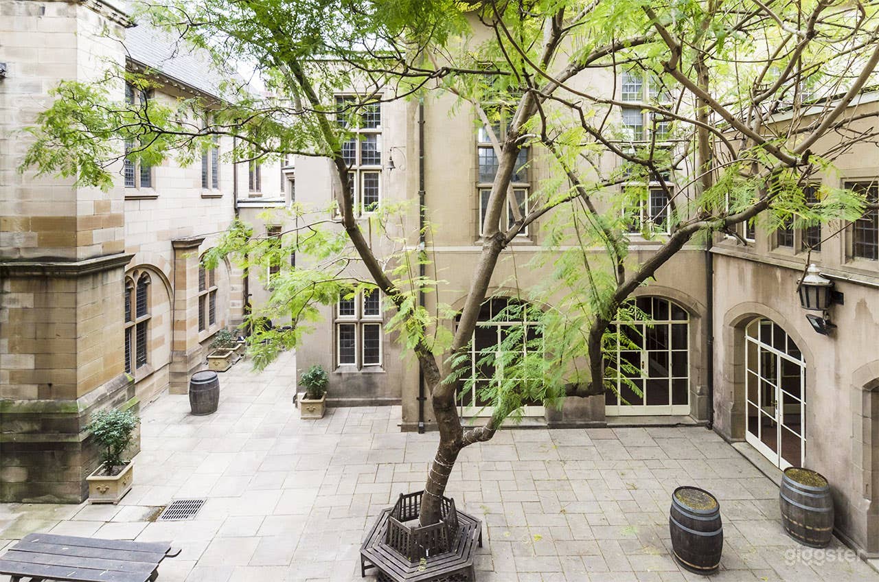 The Outdoor Courtyard for Pre-Drinks and Cocktail Photo 1