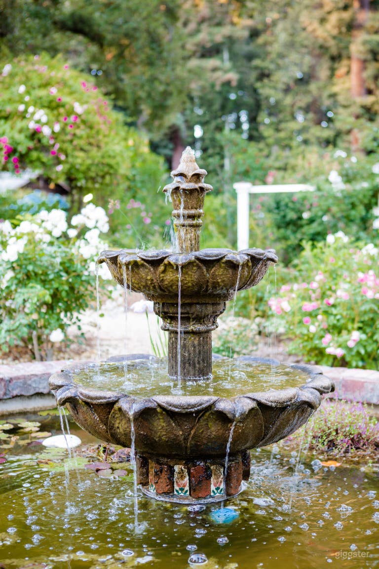  Extensive gardens, home to a cut flower production for a home-based studio floral designer. 