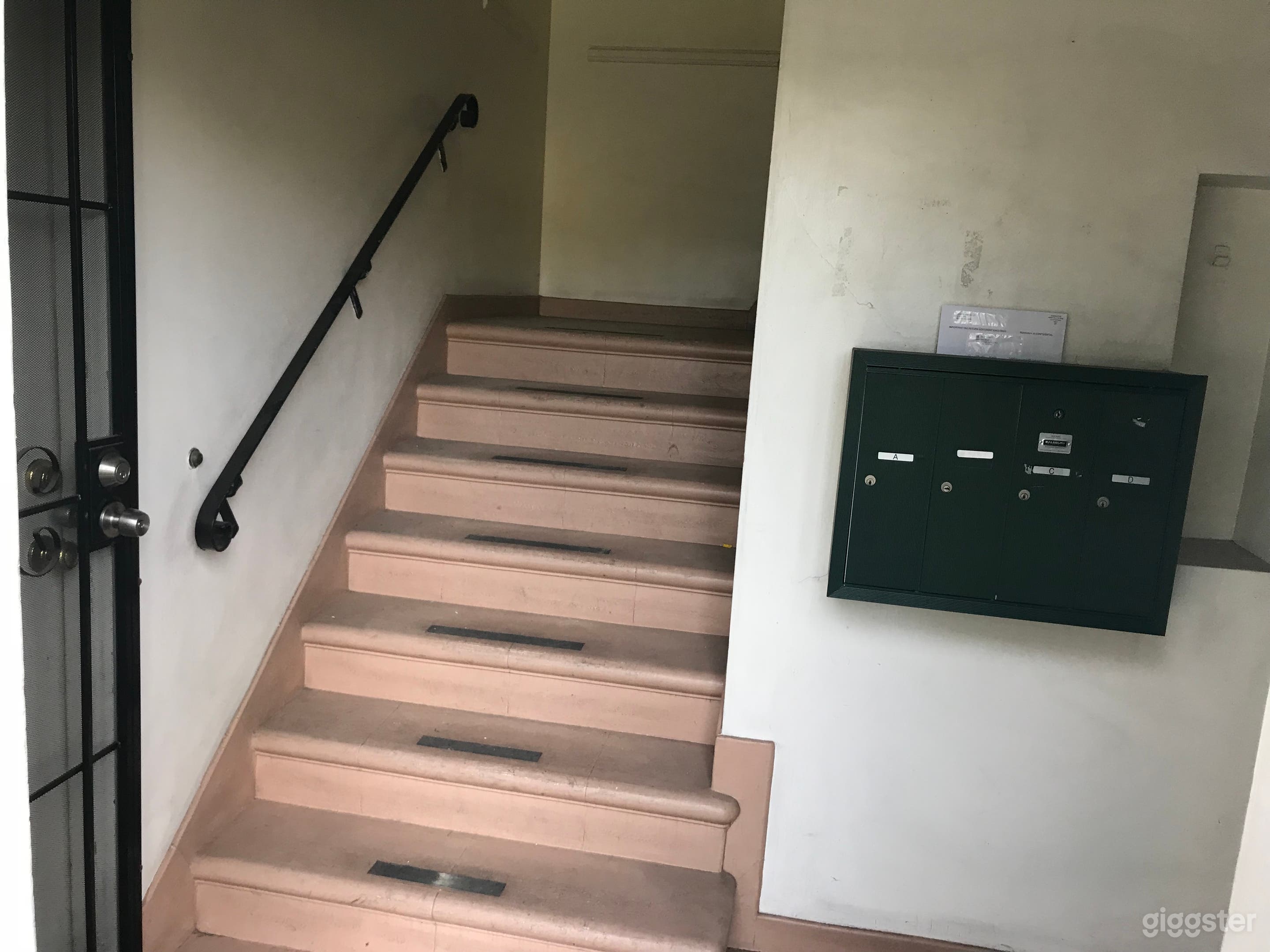 Lower one Bedroom apartments Across from each other