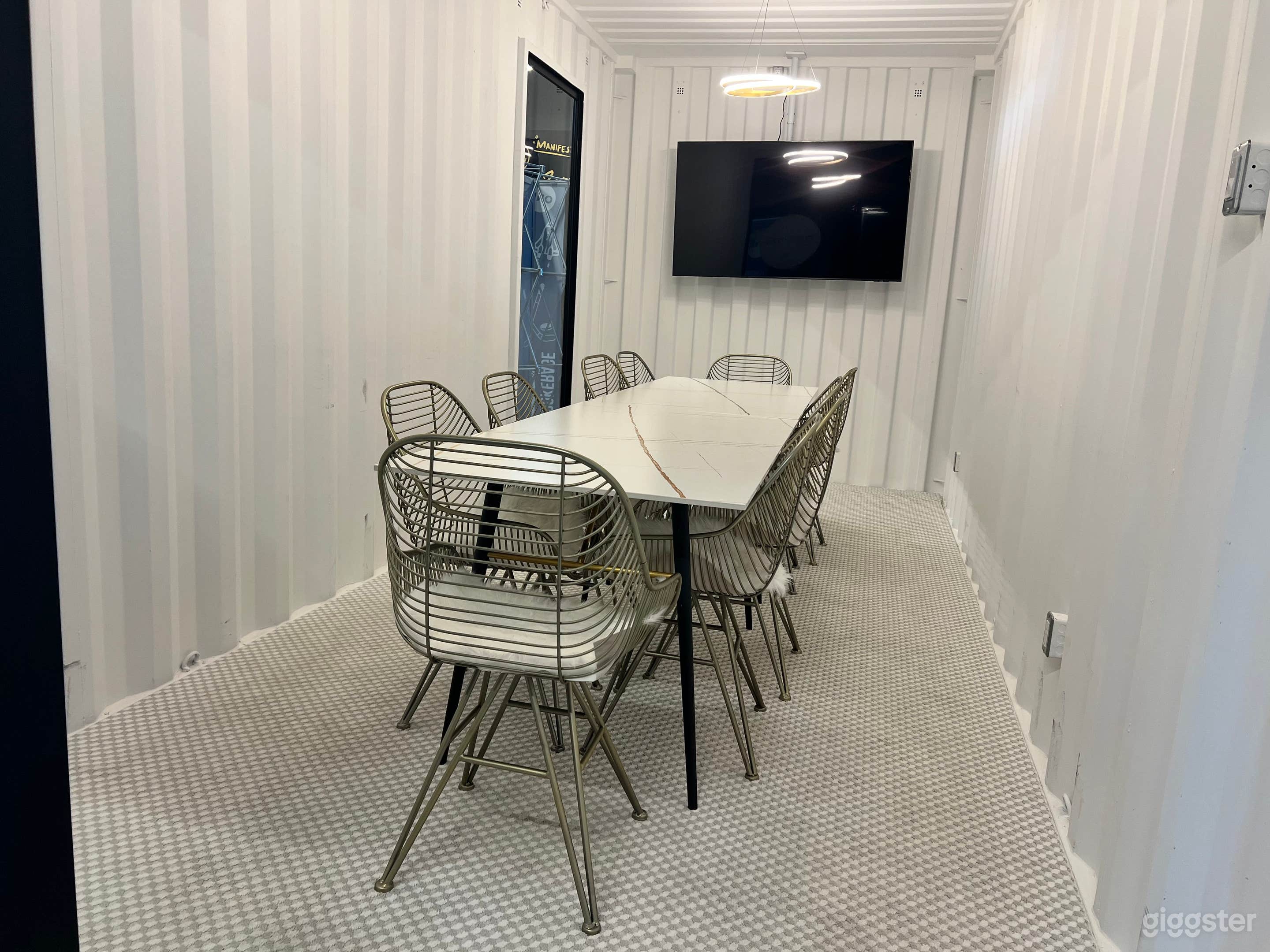 Ultra-Modern Shipping Container Boardroom  Photo 2