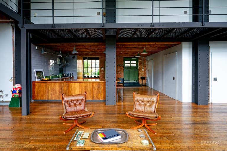  Industrial Contemporary Spacious Factory  