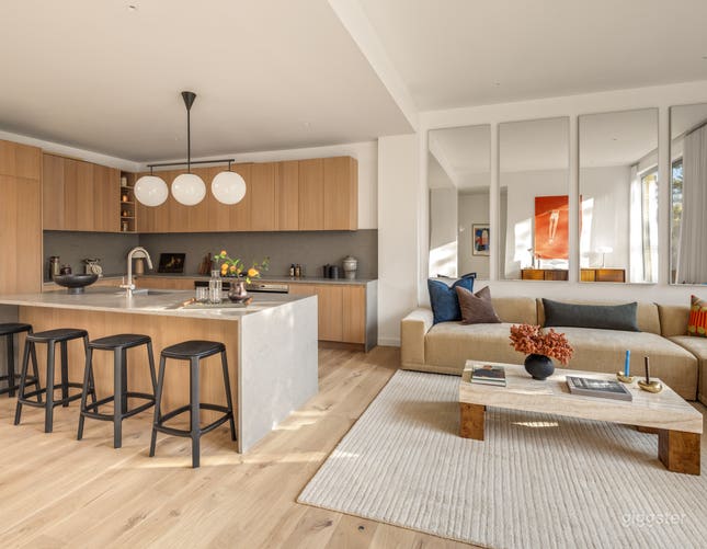 Illustration of Eco Friendly Luxury Penthouse Rentals