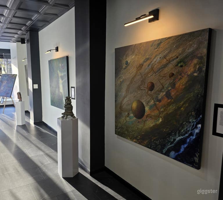  Galerie d'art contemporain époustouflante 