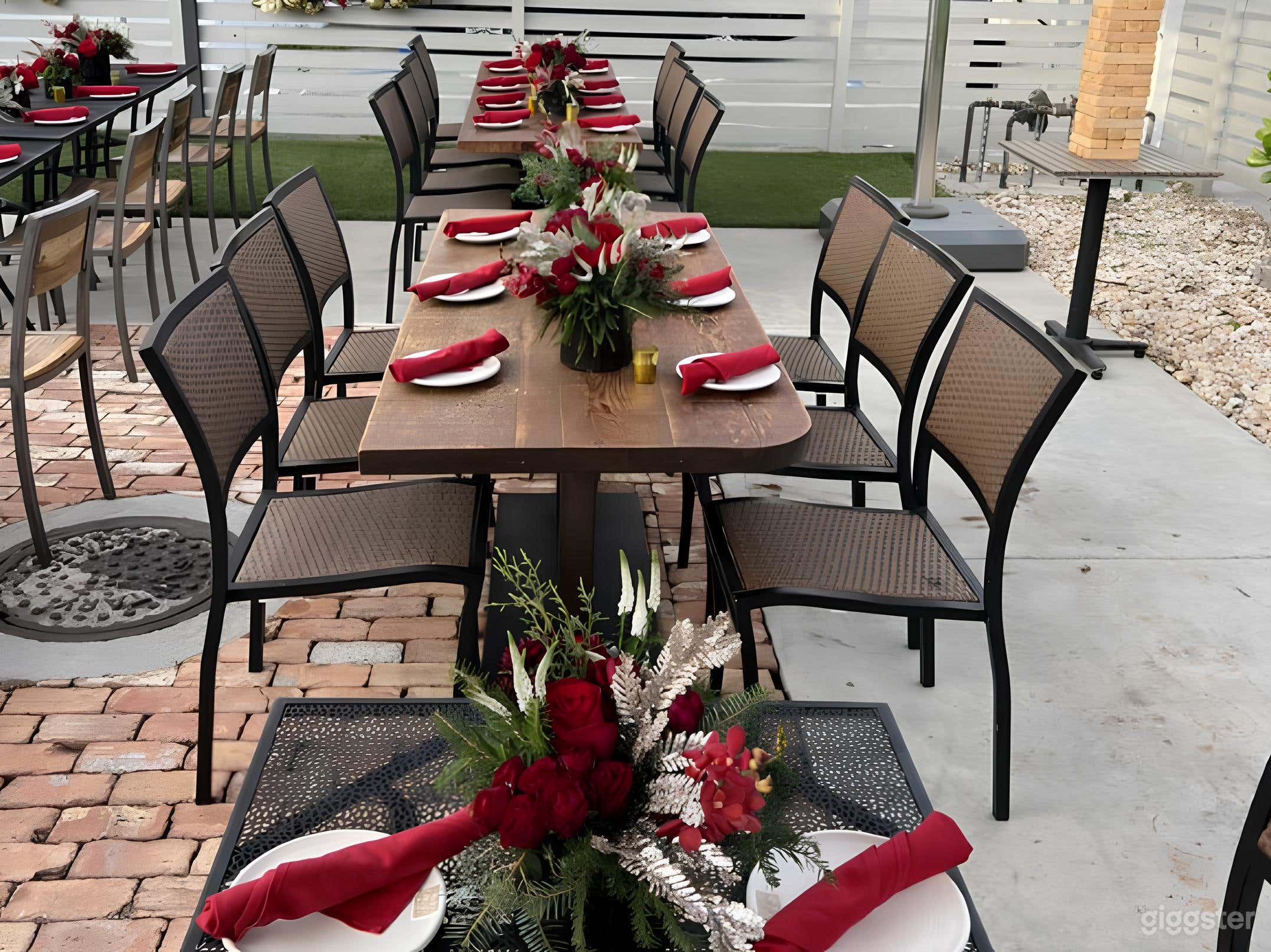 Classy Back Outdoor Patio Photo 2