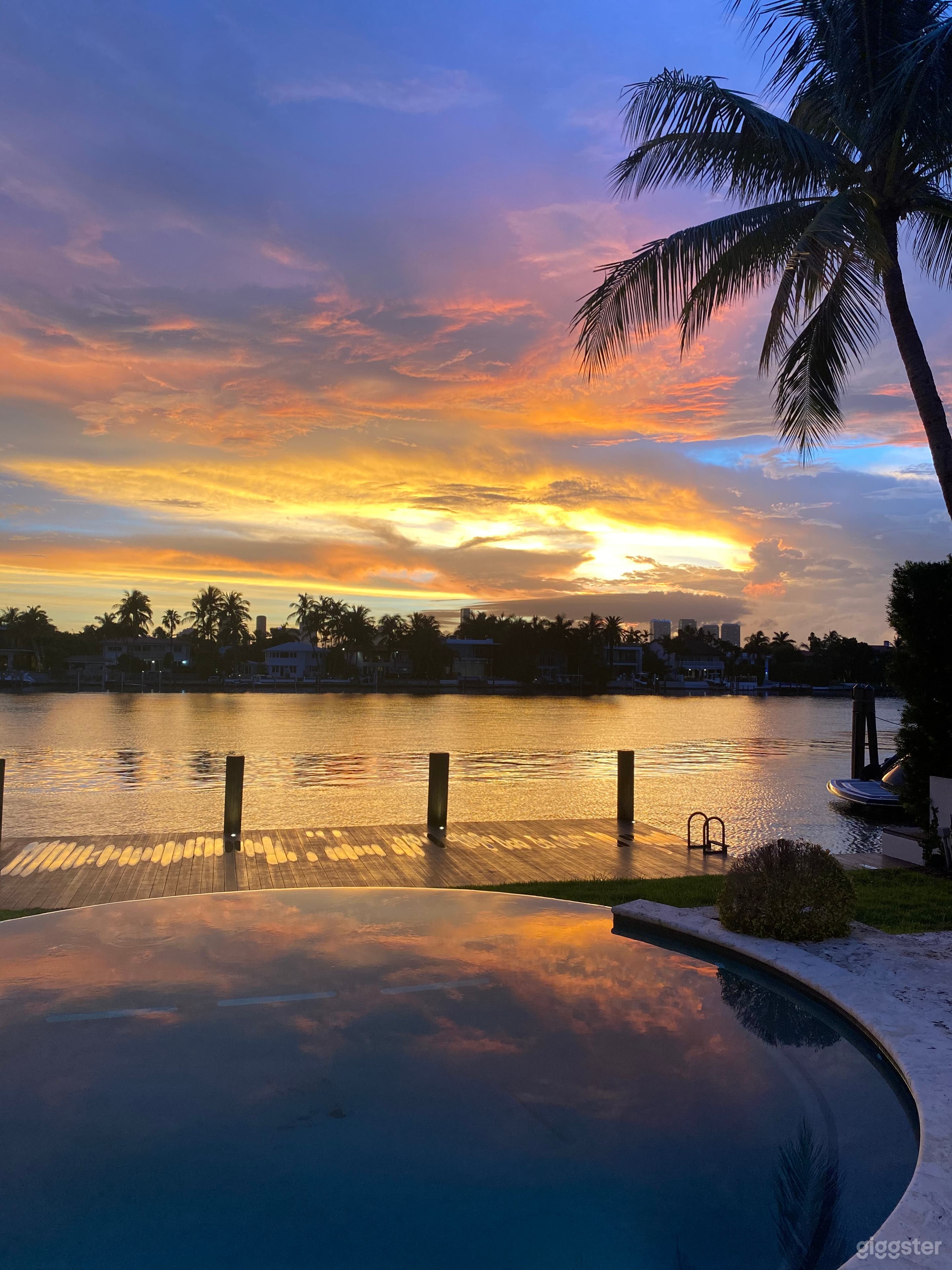 Luxury Pool in a Waterfront Mediterranean Castle Photo 1