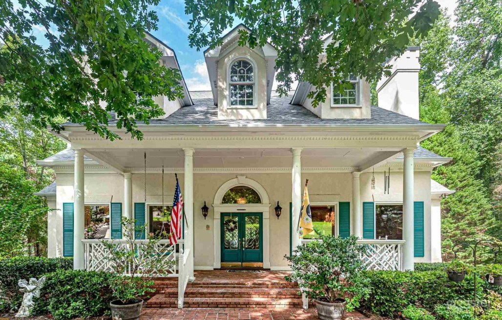 Gorgeous Traditional Estate Home Large Front Porch Photo 1