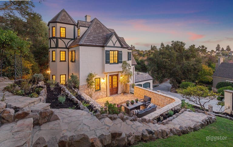  1924 Normandy Tudor with Rooftop Terrace & Hill Views 