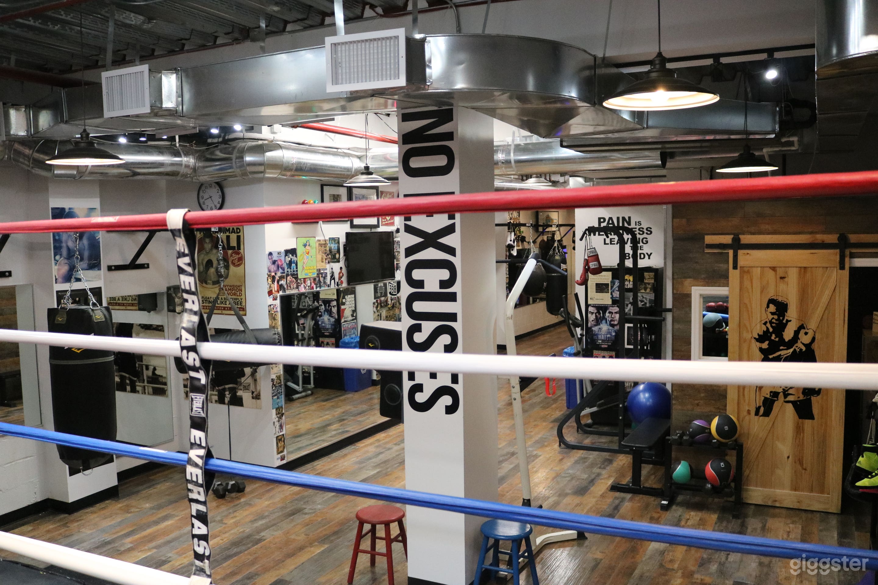 Ground Floor: View From 20x20 Boxing Ring Inside Women's World of Boxing