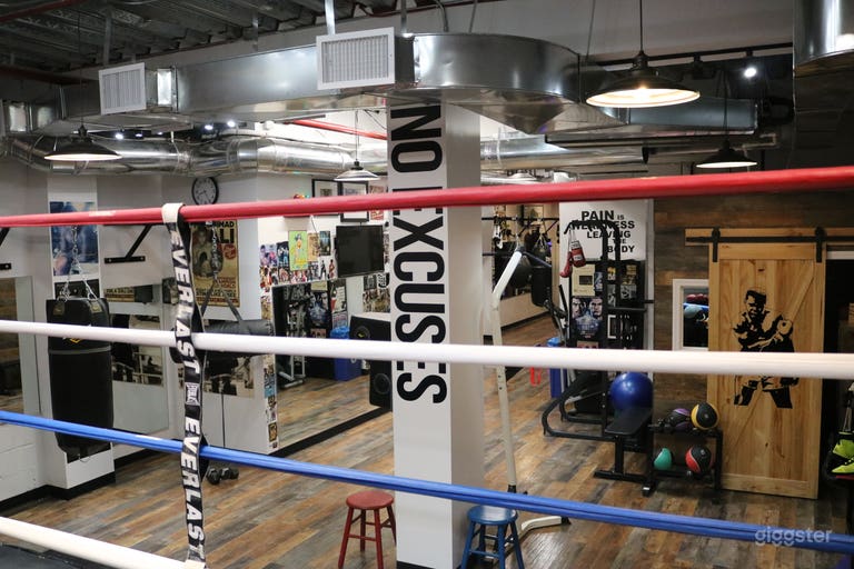  Ground Floor: View From 20x20 Boxing Ring Inside Women&#x27;s World of Boxing 