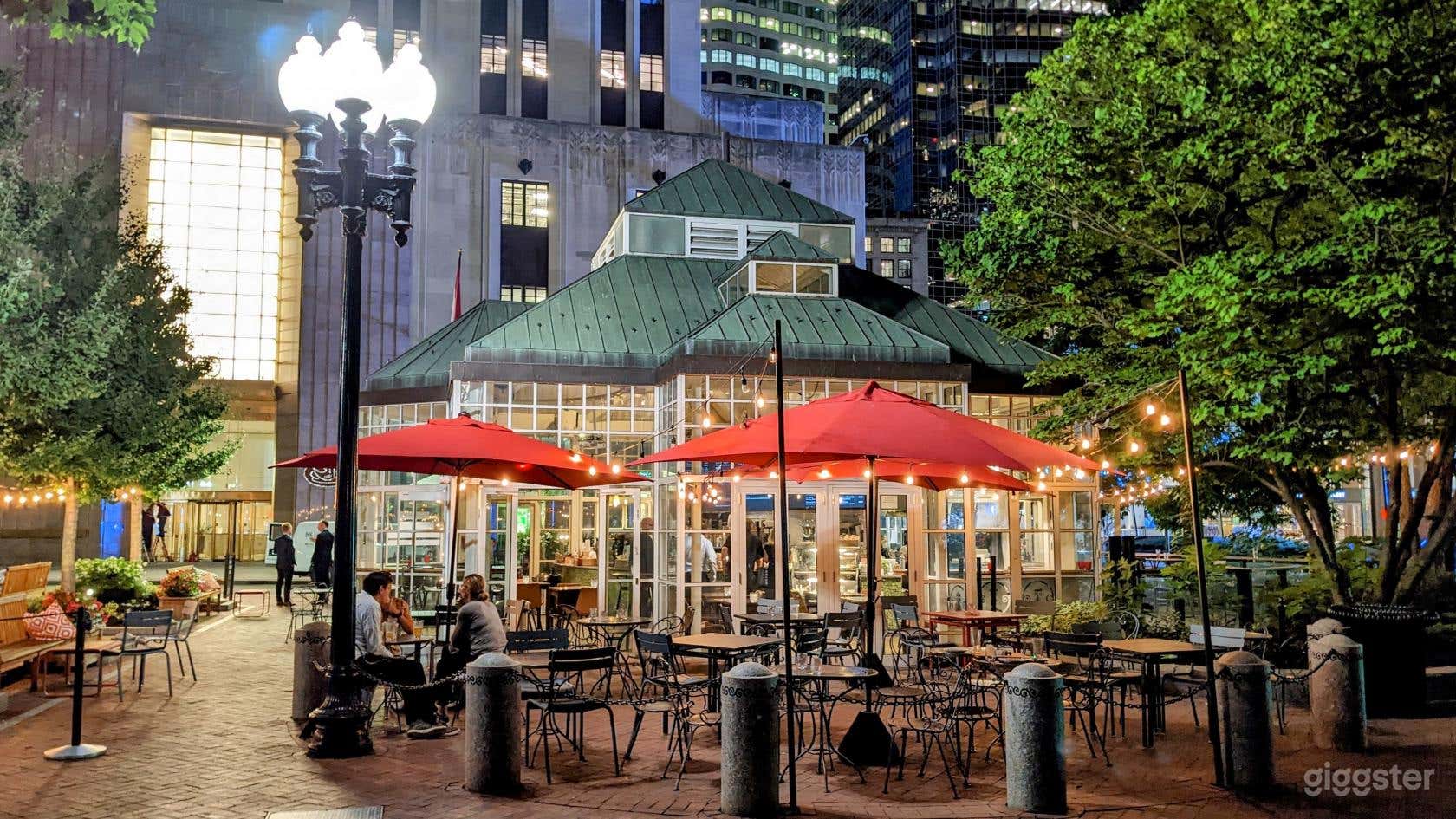 Cafe/Bar located in park in Downtown Boston Photo 1