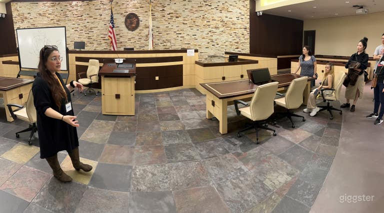  Courtroom Space for Filiming, Trial Prep & Mock Trials 