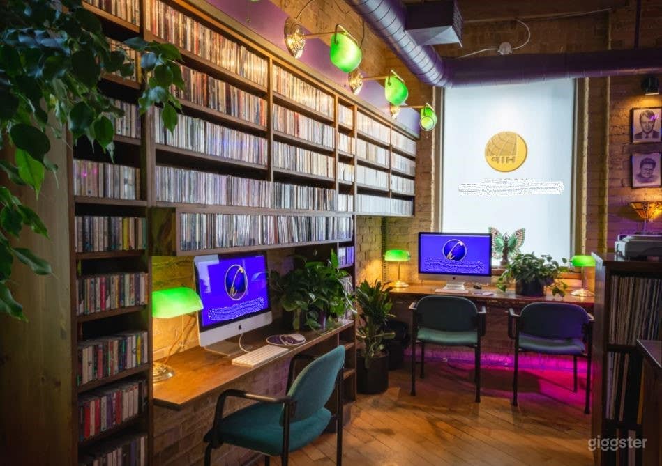 Library Room Setting for Filming Photo 2