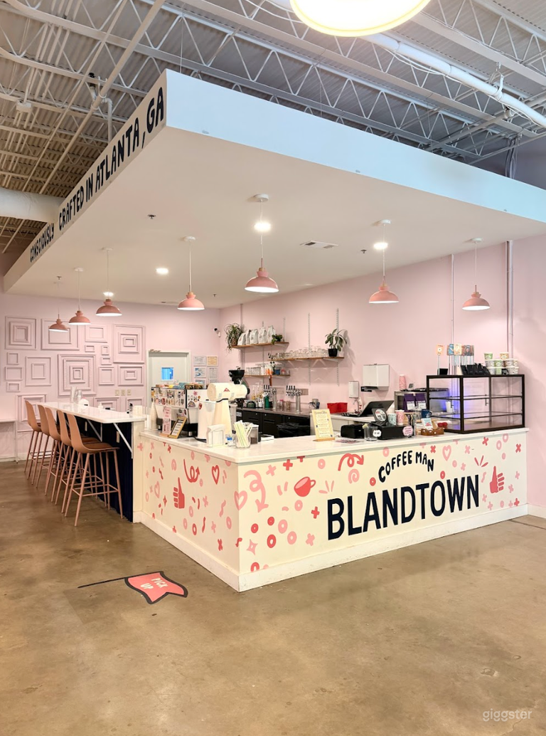  Modern Industrial Coffee Shop & Event Space (West Side) 