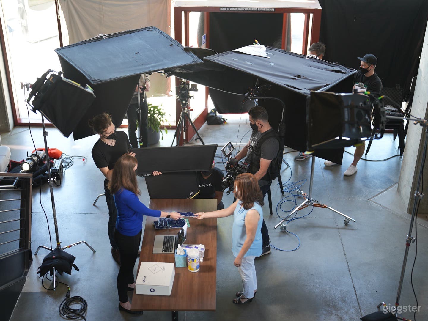 Production in the space