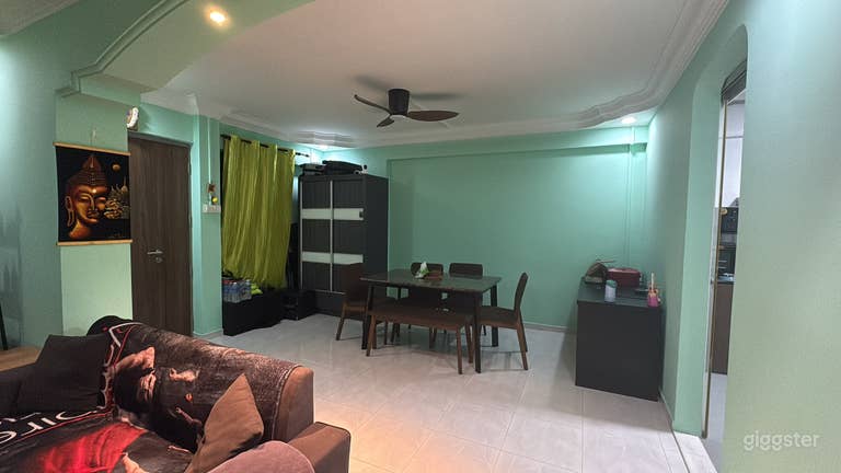  Humble and Spacious 4R HDB for Filming & Photoshoots 