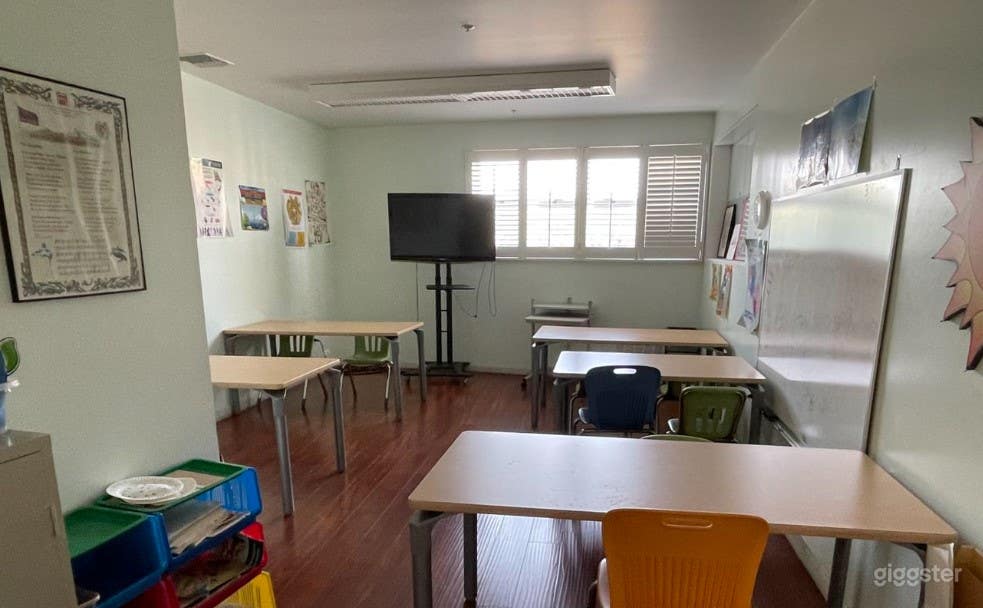 Pre-school Classroom with Television Photo 4