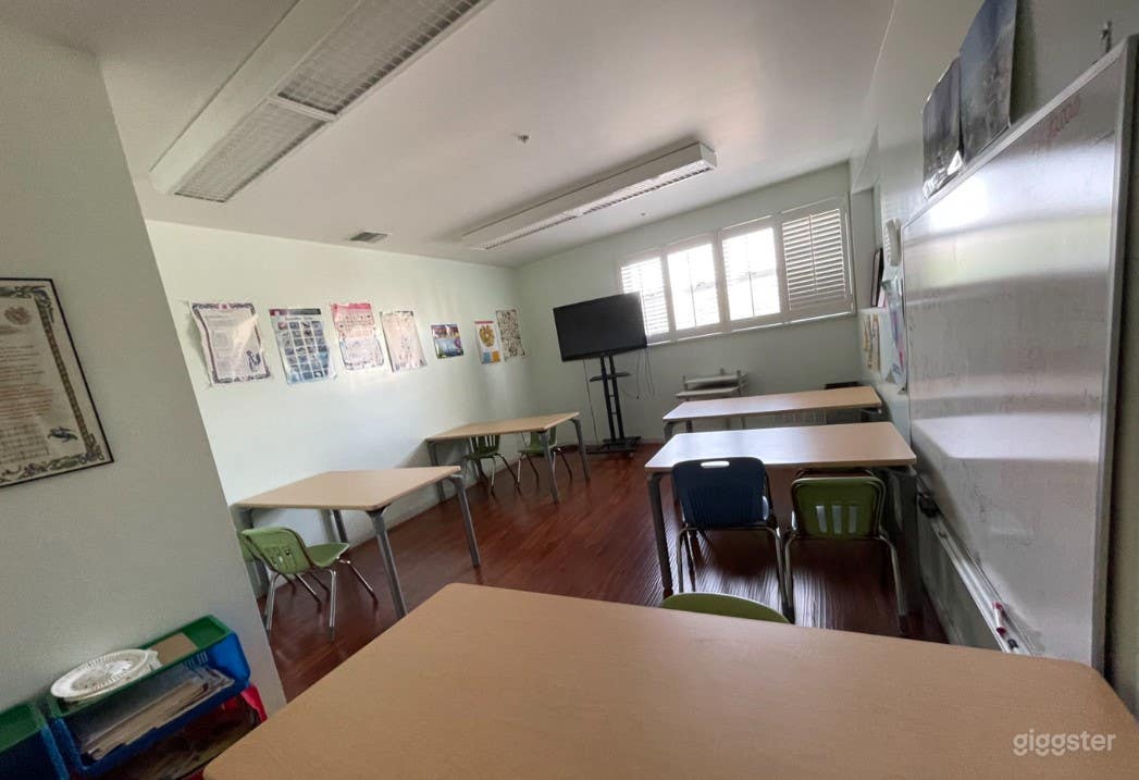 Pre-school Classroom with Television Photo 2