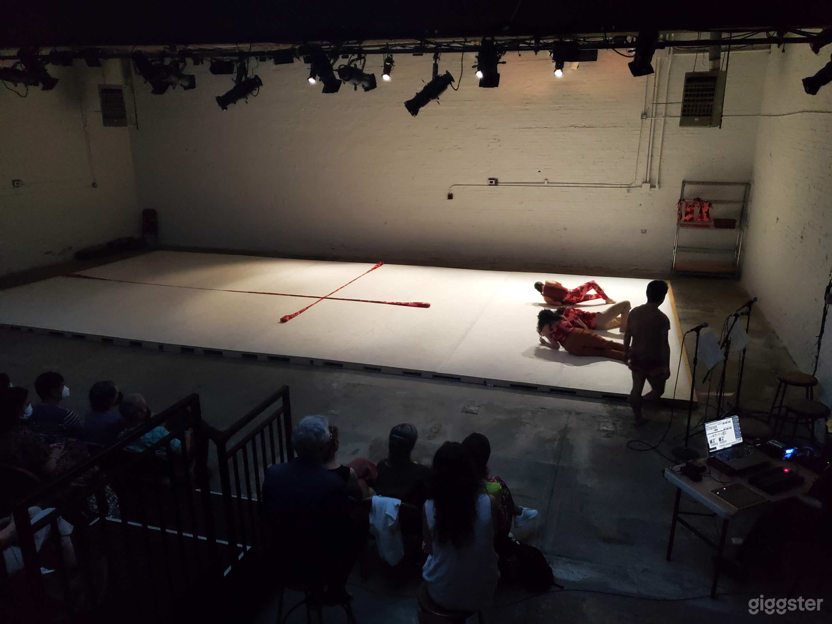 Dance floor with audience