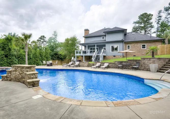 Private Pool Escape at a Timeless European-Style Estate Photo 3