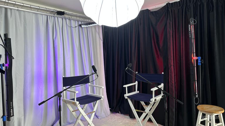  LIMITED $15 PROMO! Podcast/Video Recording Studio 