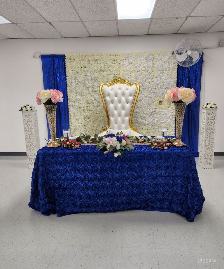  Elegant Event Space with Versatile Open Floor Plan 